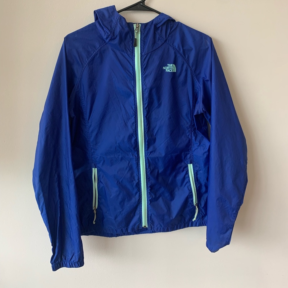 North face rain coat